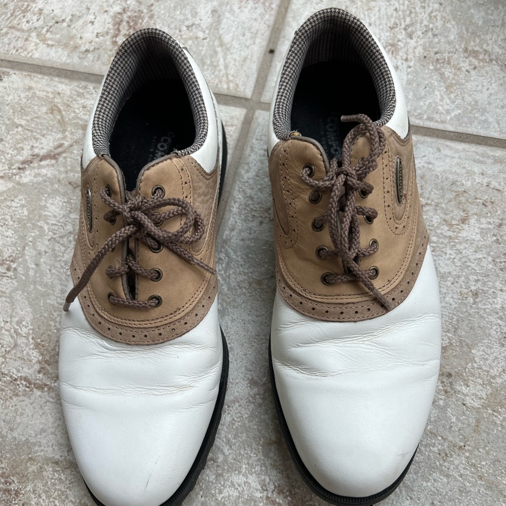 Ladies golf shoes , Footjoy comfort , gently worn